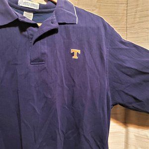 COPY - Tennessee Volunteers Antigua Affluent Polo - Blue white size L sports Ap…
